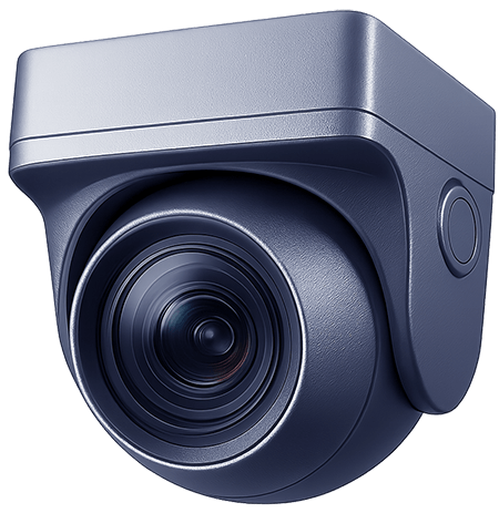 Surveillance camera icon representing CCTV solutions