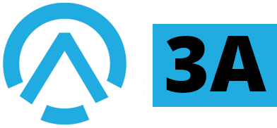 3A Security company logo